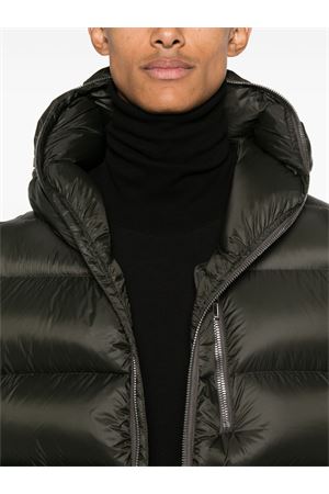 Gilet imbottito Sealed verde RICK OWENS | RU02D6746NPD475
